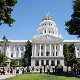 As part of California Tourism Month, Visit California brought ice cream to the Capitol for legislators on Thursday, May 23, 2024. This activation was designed to provide legislators to see the 2023 economic impact numbers regarding tourism and introduce Visit California while enjoying the California sun with ice cream.
